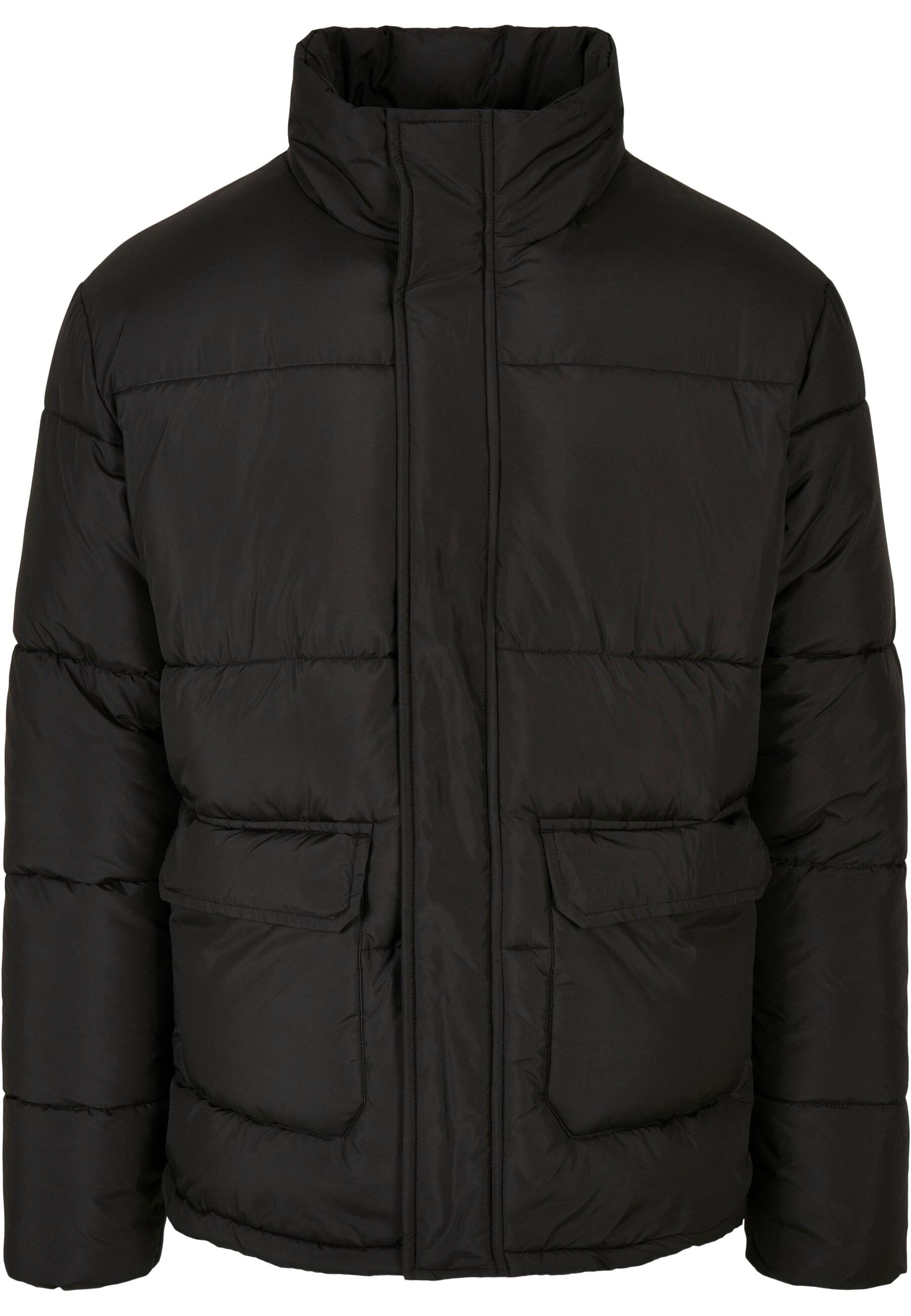 URBAN CLASSICS Winterjacke "Urban Classics Herren Short Puffer Jacket" 1 Stk. tlg. ohne Kapuze von Urban Classics