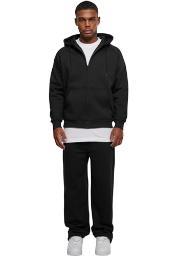 Urban Classics Herren Jogginganzug Blanc Suit, lässiges Kapuzensweatshirt mit Jogginghose, black, 3XL von Urban Classics