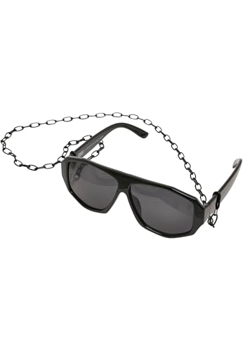 Urban Classics Sonnenbrille Unisex für Damen und Herren 101 Chain Sunglasses mit Kette zum Umhängen Urban Classics Sonnenbrille Unisex für Damen und Herren 101 Chain Sunglasses mit Kette zum Umhängen von Urban Classics