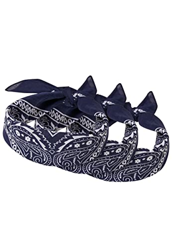 Urban Classics Unisex Bandana 3-Pack one size navy von Urban Classics