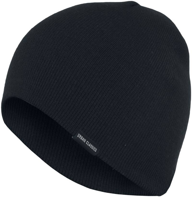 Urban Classics Basic Beanie Mütze schwarz von Urban Classics
