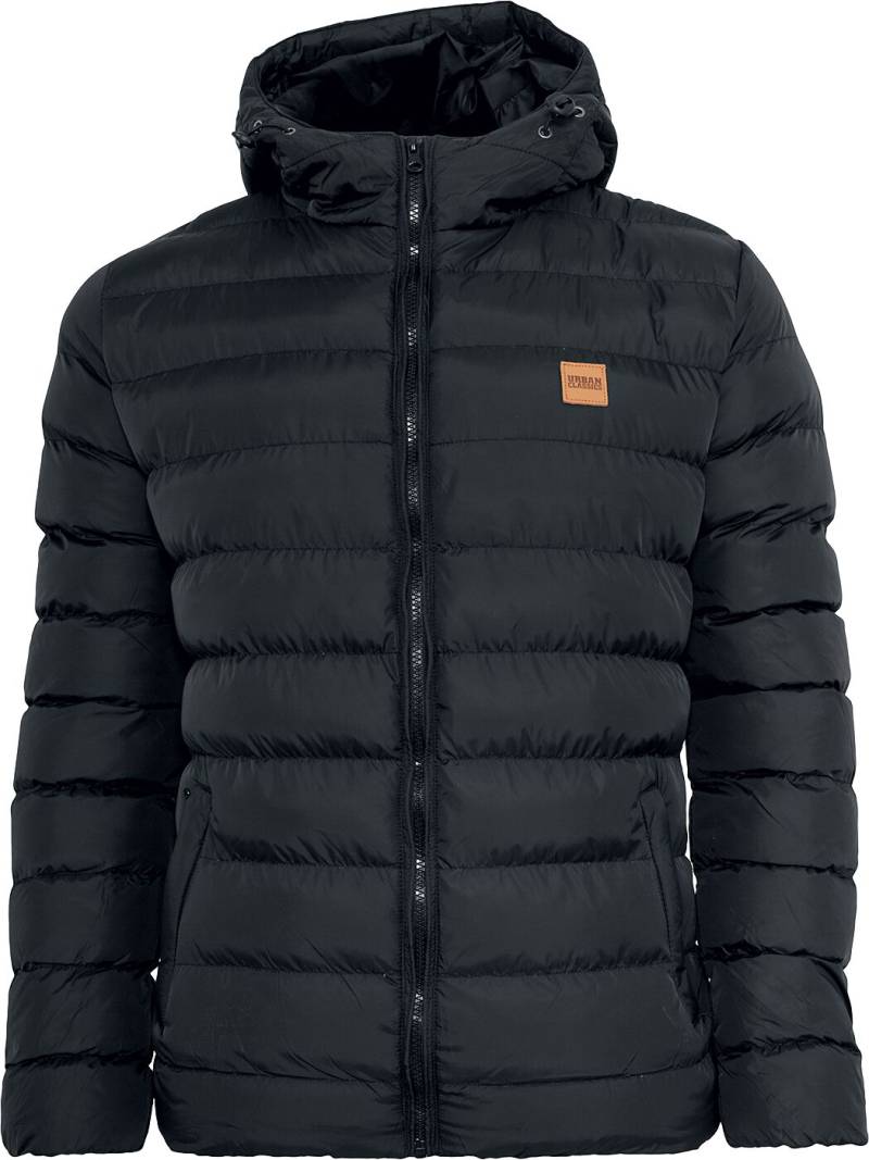Urban Classics Basic Bubble Jacket Übergangsjacke schwarz in M von Urban Classics