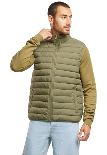 Urban Classics Basic Light Weigh Vest darkolive, 4XL von Urban Classics
