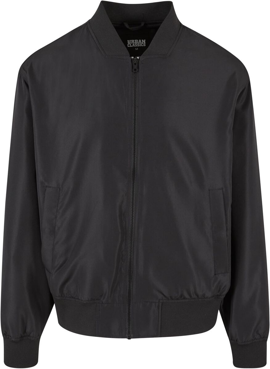 Urban Classics Bomberjacke - Recycled Bomber Jacket - S bis 4XL - für Männer - Größe S - schwarz von Urban Classics