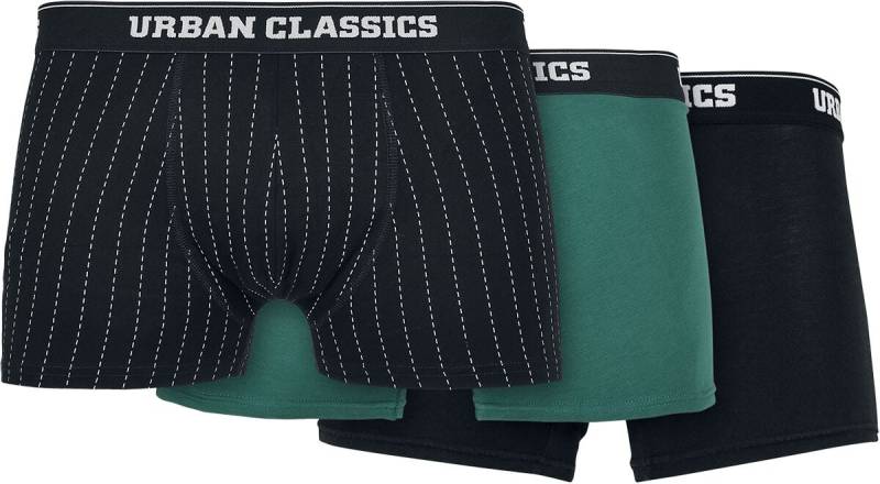 Urban Classics Boxershort-Set - Organic Boxer Shorts 3 Pack - XXL - für Männer - Größe XXL - multicolor Urban Classics Boxershort-Set - Organic Boxer Shorts 3 Pack - XXL - für Männer - Größe XXL - multicolor von Urban Classics