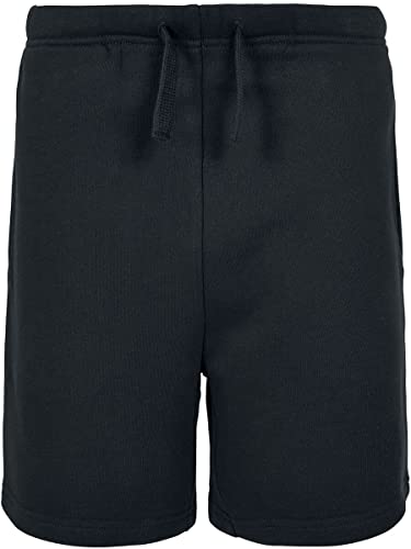 Urban Classics Boy's Boys Basic Sweatshorts Trainingshose, Black, 134/140 von Urban Classics