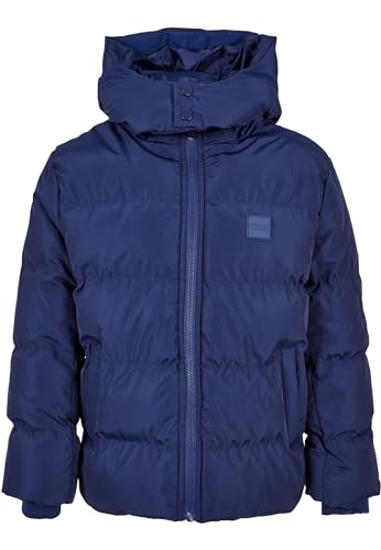 Urban Classics Boy's UCK1807-Boys Hooded Puffer Jacket Jacke, spaceblue, 122/128 von Urban Classics