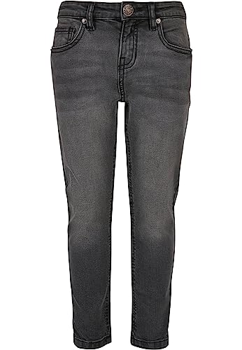 Urban Classics Boy's UCK1437-Boys Stretch Denim Pants, Black Washed, 110/116 von Urban Classics