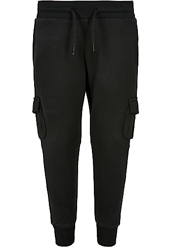 Urban Classics Herren Boys Fitted Cargo Sweatpants Black, 158/164 Urban Classics Herren Boys Fitted Cargo Sweatpants Black, 158/164 von Urban Classics