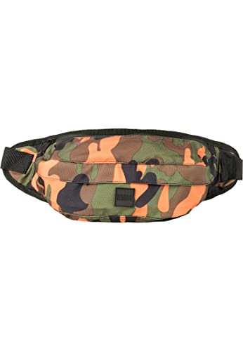 Urban Classics Camo Shoulder Bag Umhängetasche, 43 cm, Orange Camo von Urban Classics