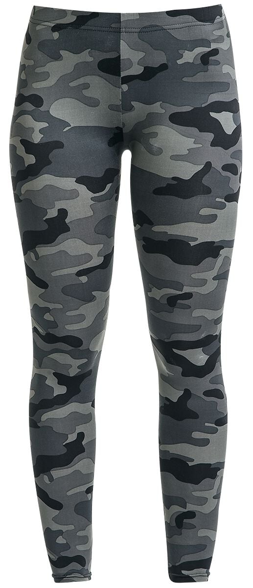 Urban Classics - Camouflage/Flecktarn Leggings - Ladies Camo Leggings - XS bis XL - für Damen - Größe L - darkcamo von Urban Classics