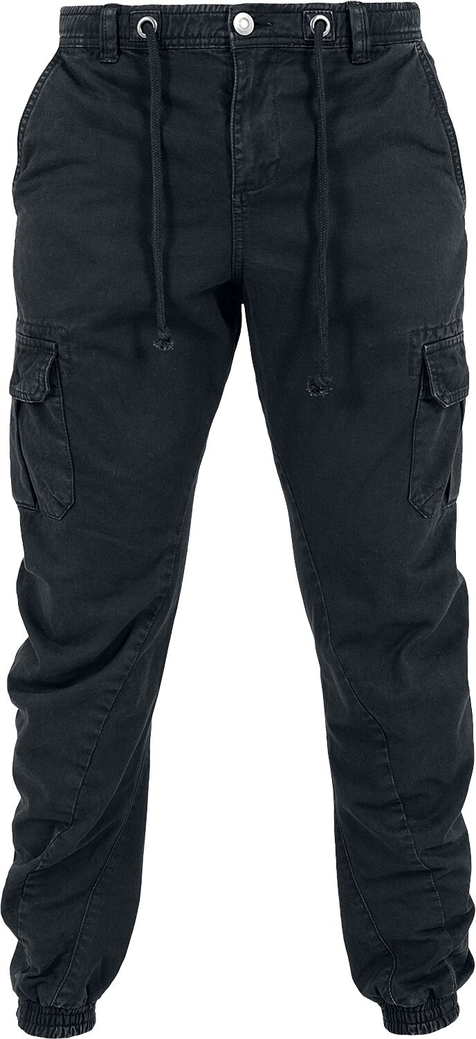 Urban Classics Cargohose - Cargo Jogging Pants - S bis 5XL - für Männer - Größe L - schwarz Urban Classics Cargohose - Cargo Jogging Pants - S bis 5XL - für Männer - Größe L - schwarz von Urban Classics