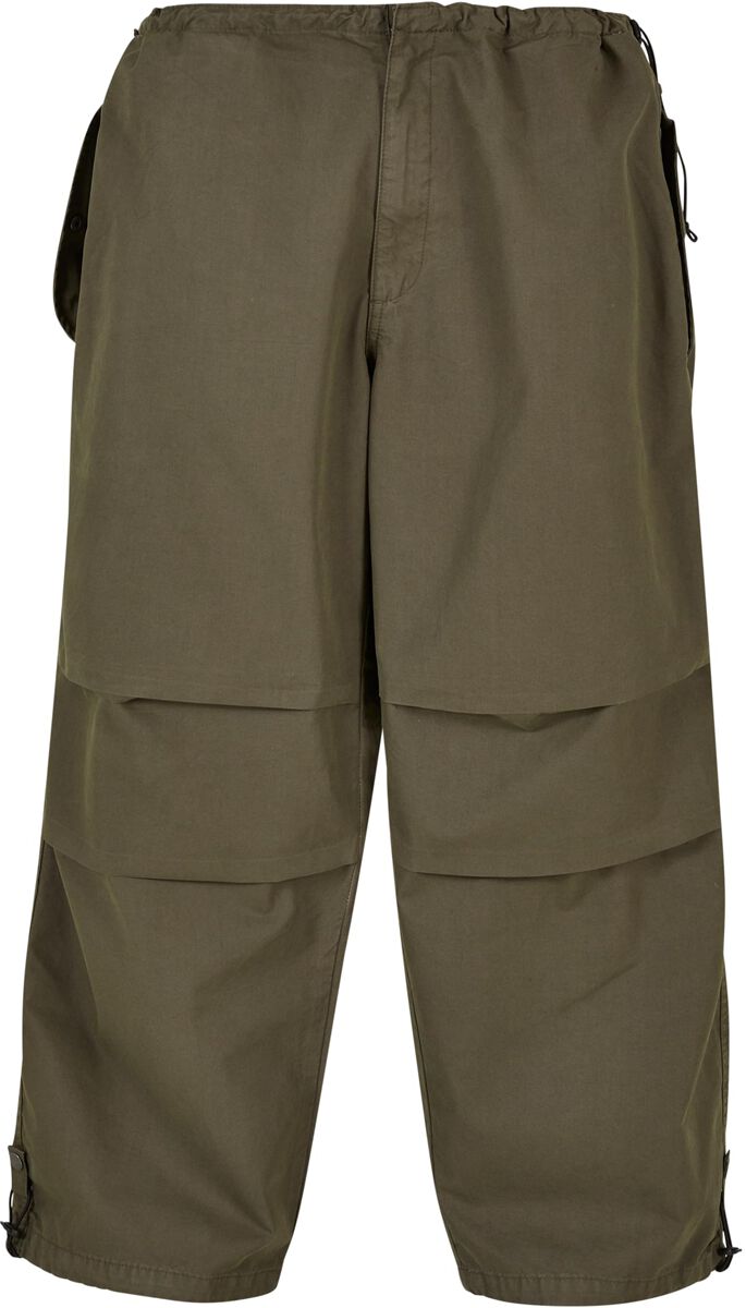 Urban Classics Cargohose - Wide Cargo Pants - S bis 4XL - für Männer - Größe 3XL - oliv von Urban Classics