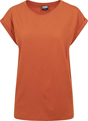 Urban Classics Damen, T-Shirt, Rust Orange, XXL Urban Classics Damen, T-Shirt, Rust Orange, XXL von Urban Classics