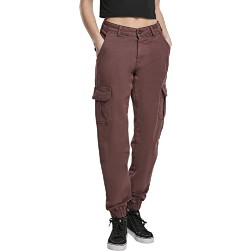 Urban Classics Damen Cargohose kirschrot XL von Urban Classics