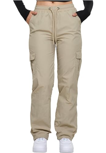 Urban Classics Damen Hose Ladies Nylon Cargo Pants Concrete 5XL Urban Classics Damen Hose Ladies Nylon Cargo Pants Concrete 5XL von Urban Classics