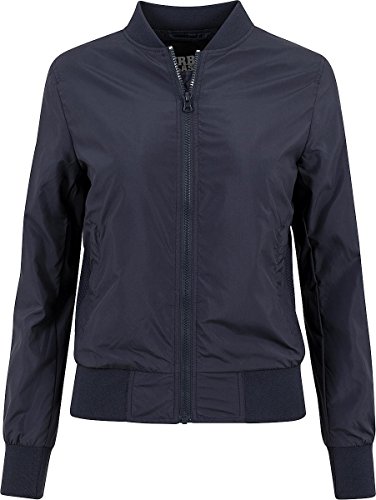 Urban Classics Damen Ladies Light Jacket Bomber Jacke, Navy, L EU von Urban Classics