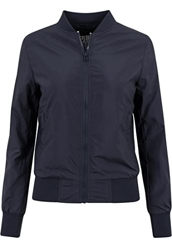 Urban Classics TB1217 Damen Jacke Ladies Light Bomber Jacket, Blau (Navy 155), X-Small von Urban Classics