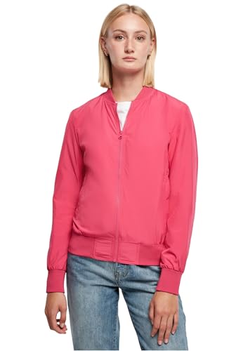 Urban Classics Damen Jacke Ladies Light Bomber Jacket hibiskus pink 5XL von Urban Classics