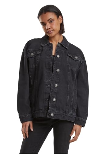 Urban Classics Damen Jeansjacke Ladies Oversized 90`s Denim Jacket, Jeansjacke für Frauen, im Retro-Style, Oversized Fit, Größen XS-5XL von Urban Classics