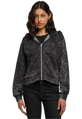 Urban Classics Damen Jacke Ladies Short Oversized Towel Washed Zip Hoody Black 5XL Urban Classics Damen Jacke Ladies Short Oversized Towel Washed Zip Hoody Black 5XL von Urban Classics