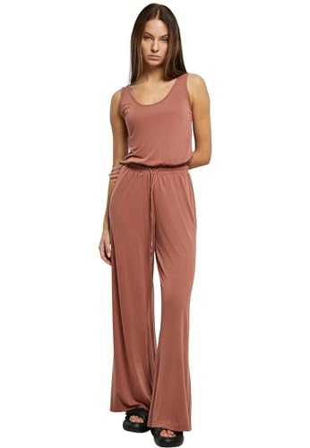 Urban Classics Damen Jumpsuit Ladies Long Sleevless Modal Jumpsuit Terracotta XS Urban Classics Damen Jumpsuit Ladies Long Sleevless Modal Jumpsuit Terracotta XS von Urban Classics