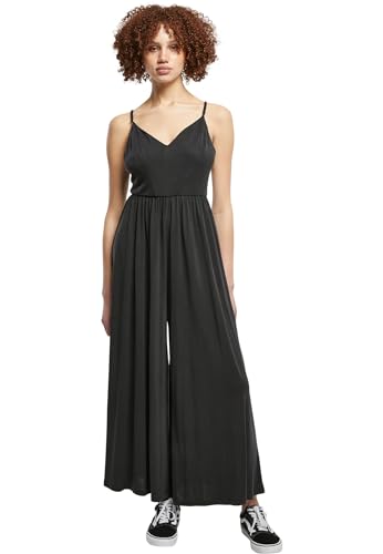 Urban Classics Damen Jumpsuit Ladies Modal Spaghetti Jumpsuit black 5XL von Urban Classics