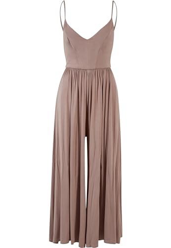 Urban Classics Damen Jumpsuit Ladies Modal Spaghetti Jumpsuit duskrose L von Urban Classics