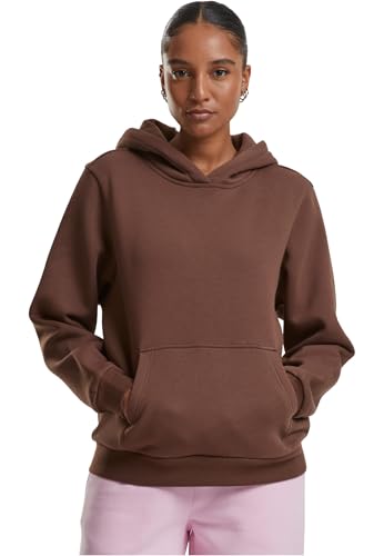 Urban Classics Ladies Fluffy Hoody chocolatebrown, XXL von Urban Classics