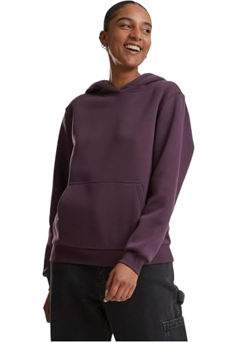 Urban Classics Damen Kapuzenpullover Ladies Fluffy Hoody, Flauschiger Kapuzenpullover für Frauen, Loose Fit von Urban Classics