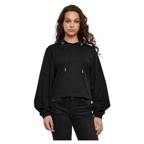 Urban Classics Damen Ladies Heavy Short Hoody Black, XS Urban Classics Damen Ladies Heavy Short Hoody Black, XS von Urban Classics