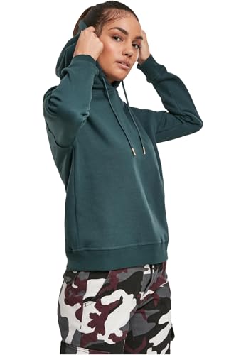 Urban Classics Damen Kapuzenpullover Ladies Hoody hoodie, Bottlegreen, XS Urban Classics Damen Kapuzenpullover Ladies Hoody hoodie, Bottlegreen, XS von Urban Classics