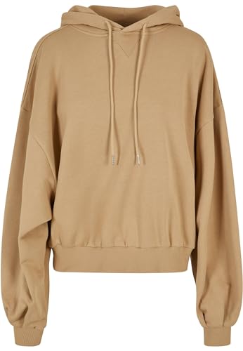 Urban Classics Damen Kapuzenpullover Ladies Organic Oversized Terry Hoody unionbeige XS/S von Urban Classics