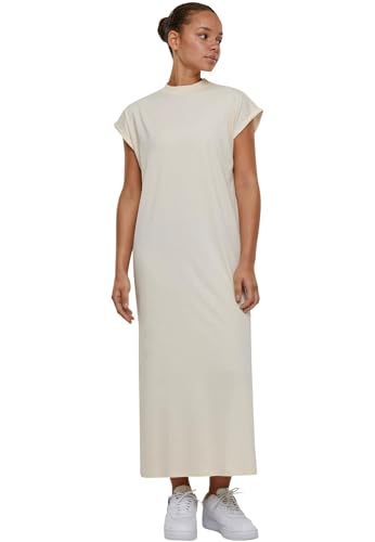Urban Classics Damen Kleid Ladies Long Extended Shoulder Dress, langes Kleid für Frauen, Loose Fit, whitesand, XXL Urban Classics Damen Kleid Ladies Long Extended Shoulder Dress, langes Kleid für Frauen, Loose Fit, whitesand, XXL von Urban Classics