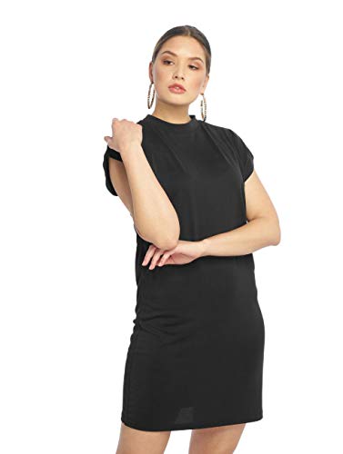 Urban Classics Damen dames modal jurk Kleid, Schwarz (Black 00007), XS EU von Urban Classics
