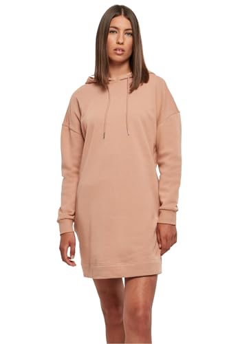 Urban Classics Damen Kleid Ladies Organic Oversized Terry Hoody Dress Amber 3XL von Urban Classics