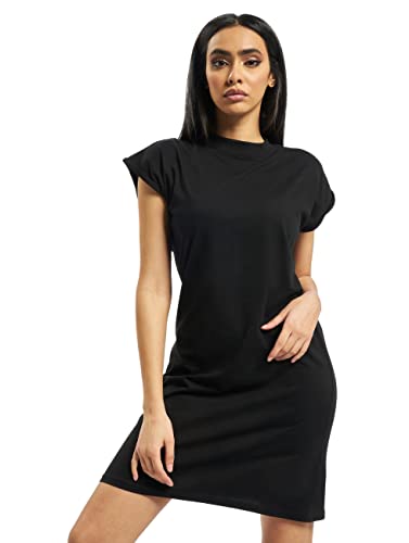 Urban Classics Damen Dames Tulband Extended Shoulder Jurk Kleid, Schwarz, 3XL EU von Urban Classics