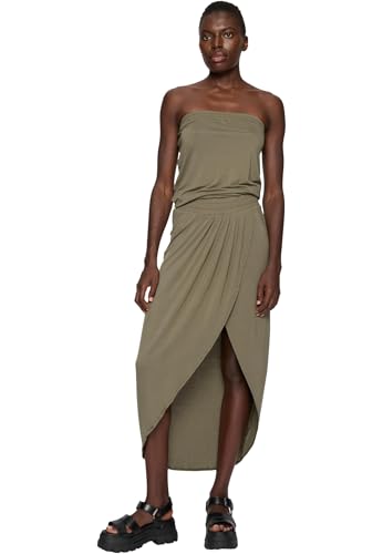 Urban Classics Damen Kleid, Olive, L von Urban Classics