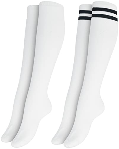 Urban Classics Damen Ladies College 2-Pack Socken, Weiß, 35-38 von Urban Classics