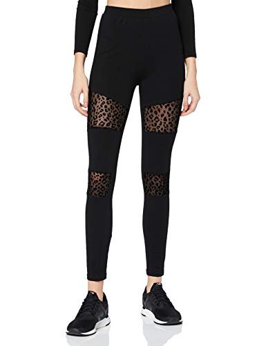 Urban Classics Ladies Flock Lace Inset Leggings Black XL Urban Classics Ladies Flock Lace Inset Leggings Black XL von Urban Classics