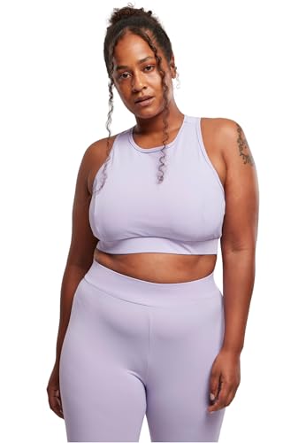 Urban Classics Damen Ladies High Neck Tech Bra Sport-BH, Lavender, S Urban Classics Damen Ladies High Neck Tech Bra Sport-BH, Lavender, S von Urban Classics