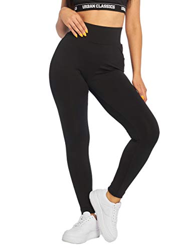 Urban Classics Damen TB2859-Ladies High Waist Sport Leggings, Schwarz (Black 00007), S von Urban Classics