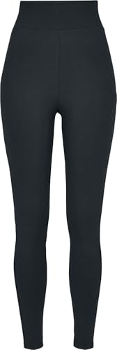Urban Classics Damen Ladies High Waist Leggings Sport Leggings, per Pack Schwarz (Black 00007), W(Herstellergröße: XXL) von Urban Classics