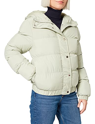 Urban Classics Damen TB1756-Ladies Hooded Puffer Jacket Jacke, softsalvia, 5XL von Urban Classics