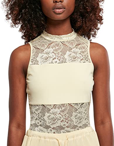 Urban Classics Damen Ladies Laces Body T-Shirt , Softyellow , XS von Urban Classics