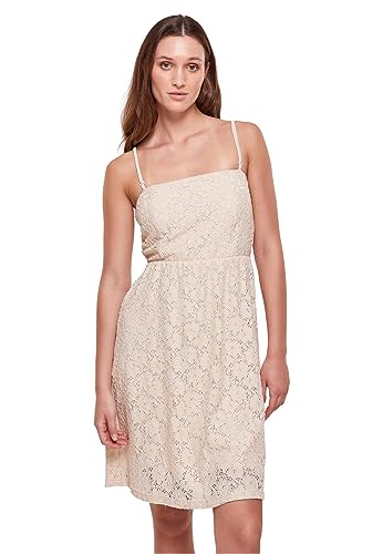 Urban Classics Damen Ladies Laces Dress Kleid, softseagrass, M von Urban Classics