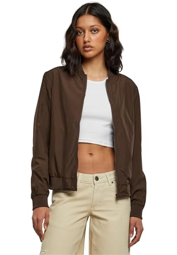 Urban Classics Damen Jacke Ladies Light Bomber Jacket brown 5XL von Urban Classics