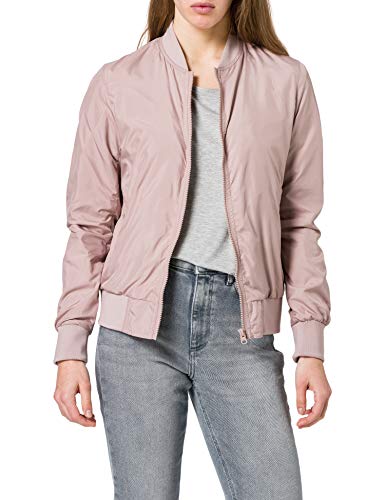 Urban Classics Damen Ladies Light Bomber Jacket Jacke, Duskrosis, S von Urban Classics