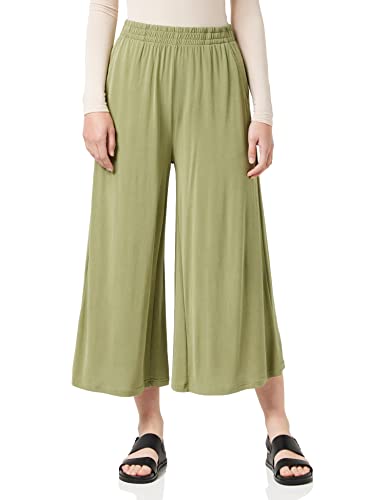 Urban Classics Damen Ladies Modal Culotte Hose, Khaki, L von Urban Classics