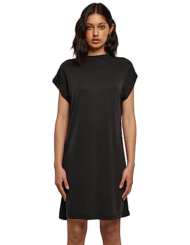 Urban Classics Damen Ladies Modal Dress Kleid, per Pack Schwarz (Black 00007), 38 (Herstellergröße: M) von Urban Classics
